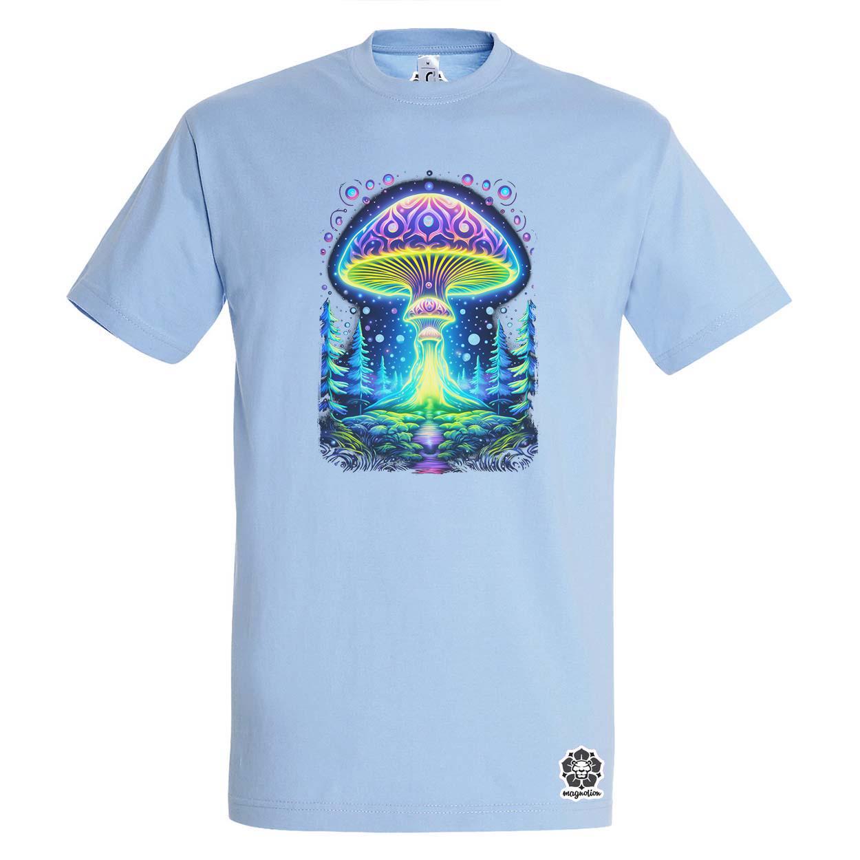 Pszichedelikus gomba UFO v1 egyedi póló 