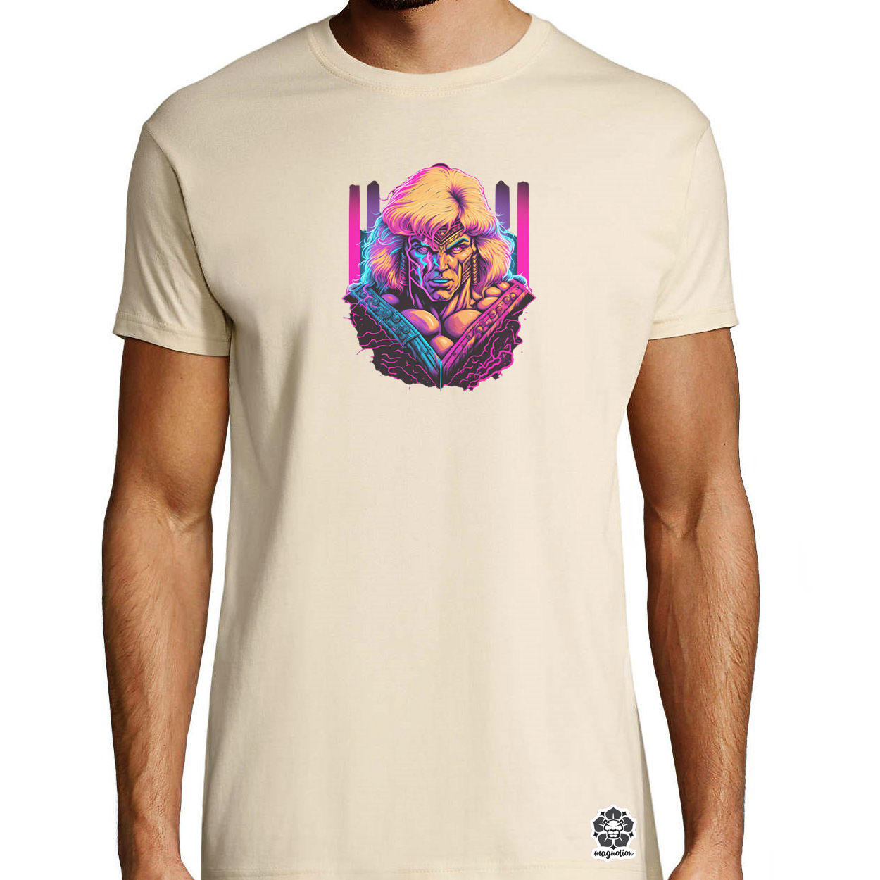 Retró hullám HE-MAN v1 egyedi póló 
