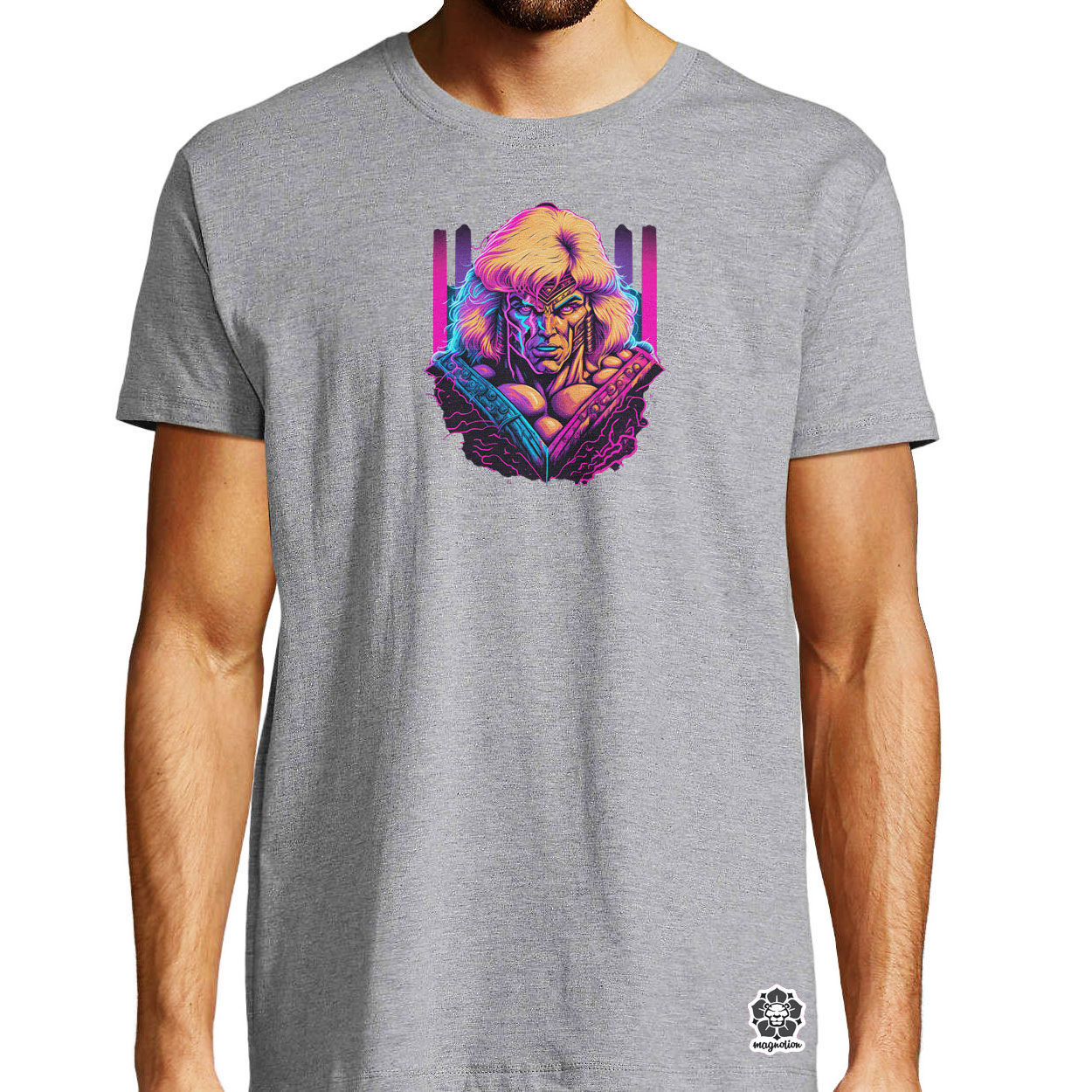 Retró hullám HE-MAN v1 egyedi póló 