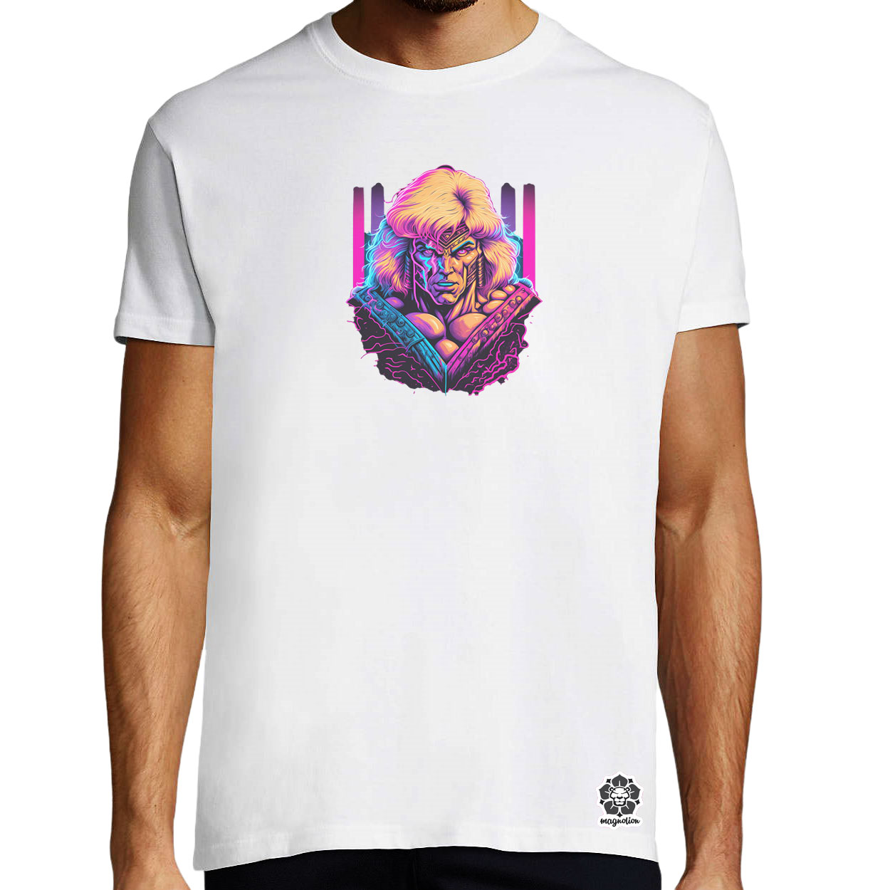 Retró hullám HE-MAN v1 egyedi póló 