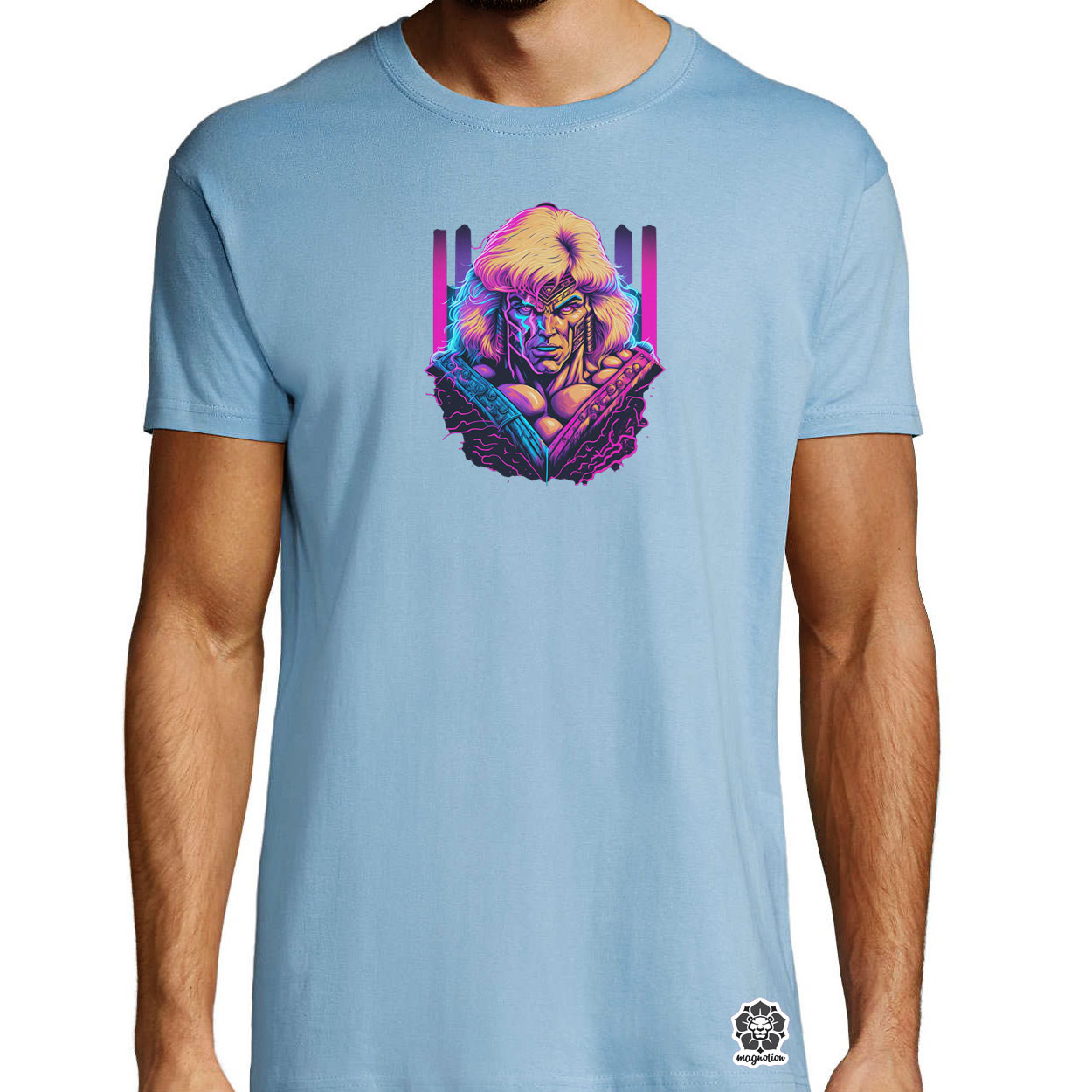 Retró hullám HE-MAN v1 egyedi póló 