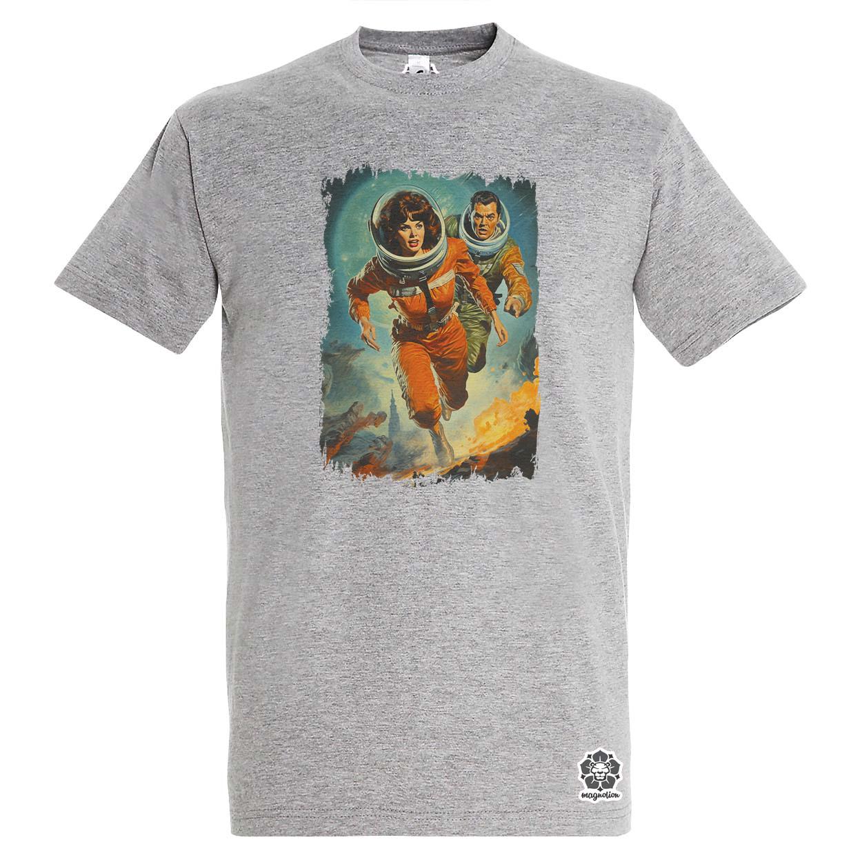 Retró sci-fi v14 egyedi póló 