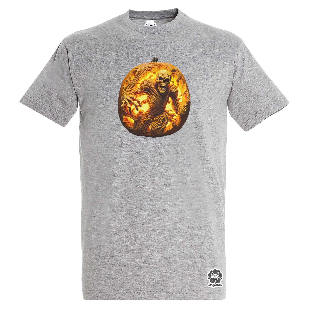 Zombi Halloween tök v2 egyedi póló 