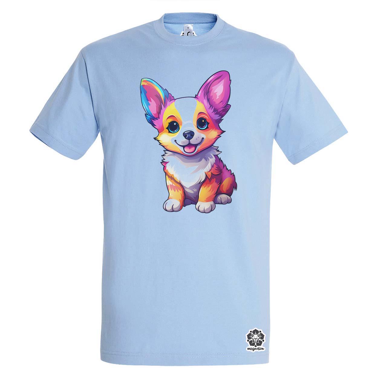 Corgi kölyök v2 egyedi póló 