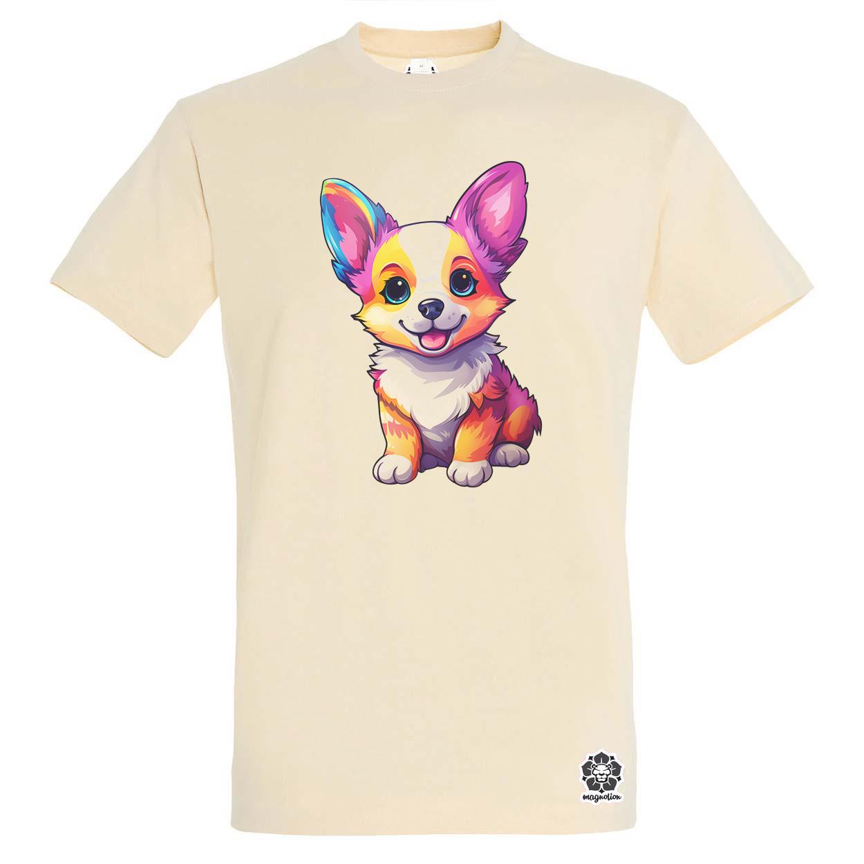Corgi kölyök v2 egyedi póló 