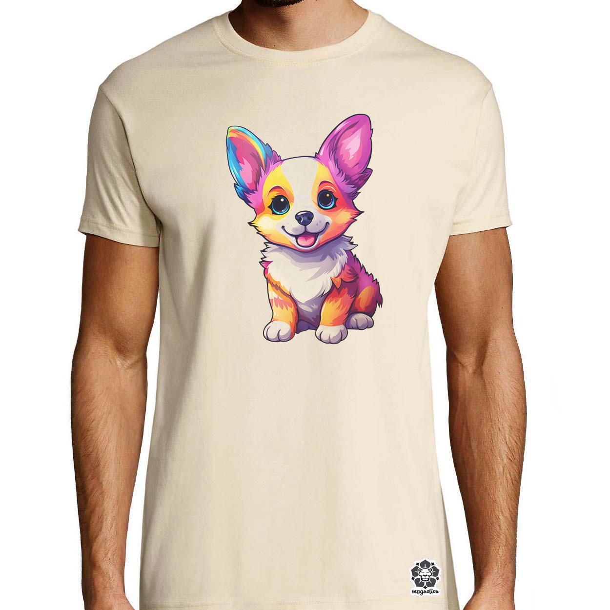 Corgi kölyök v2 egyedi póló 