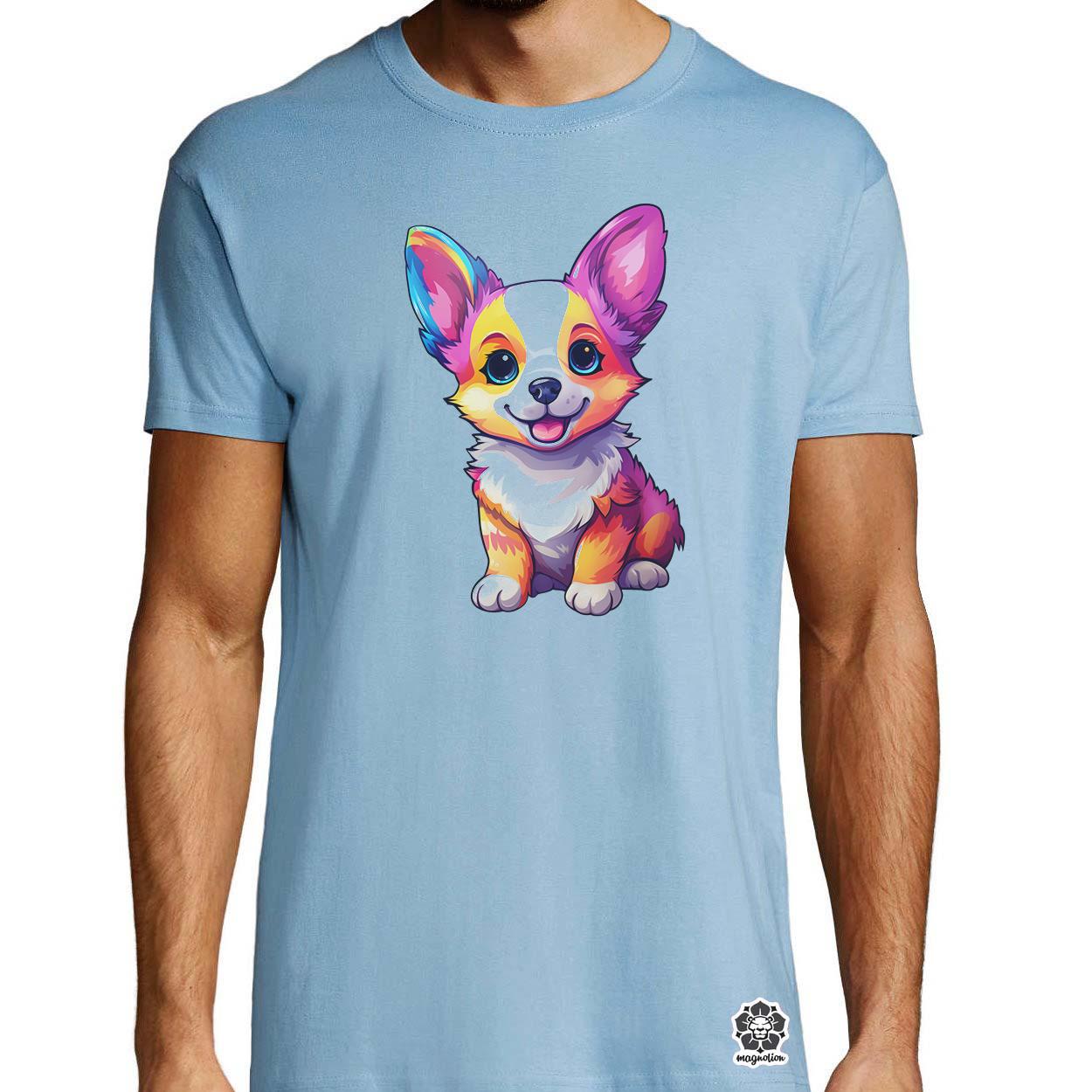Corgi kölyök v2 egyedi póló 