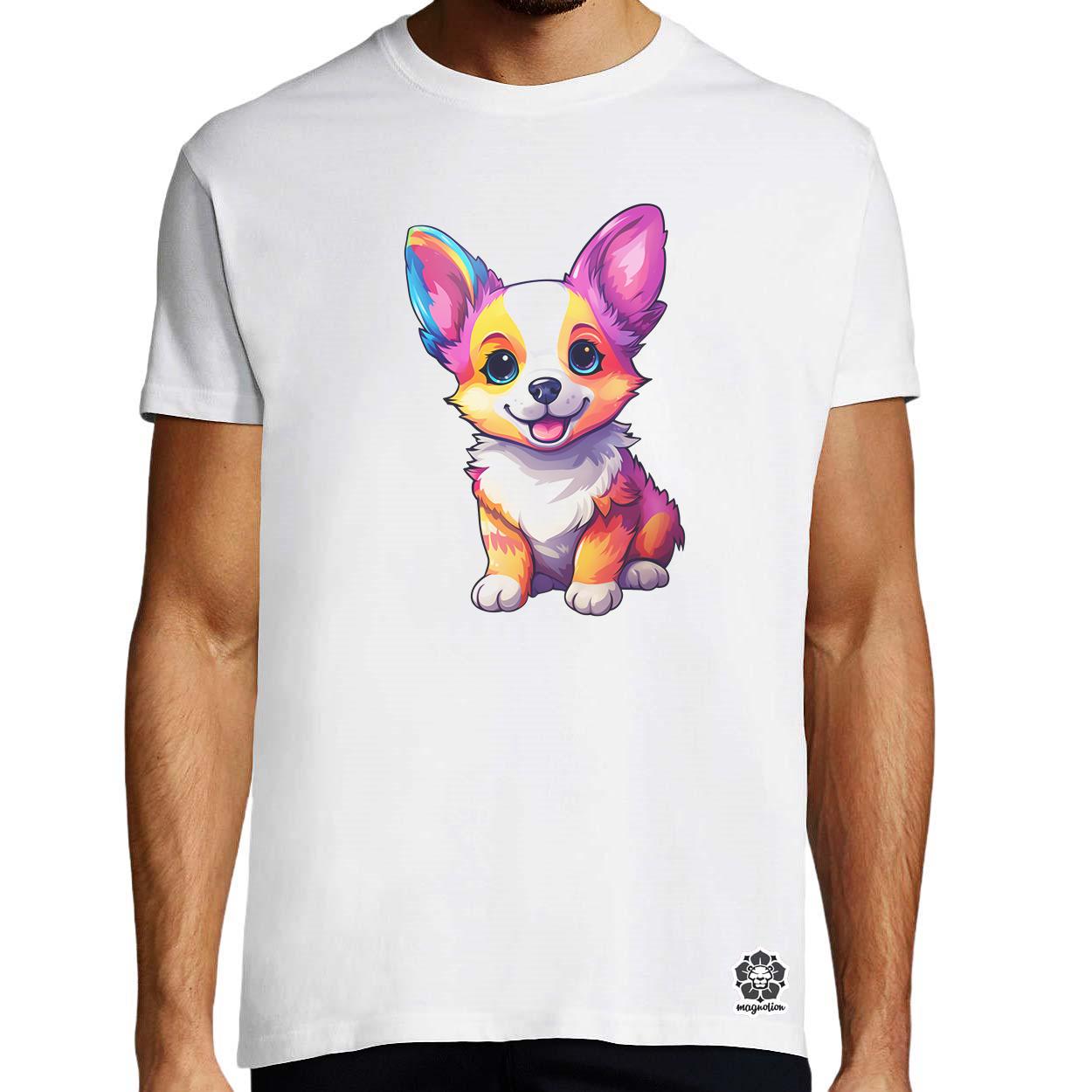 Corgi kölyök v2 egyedi póló 