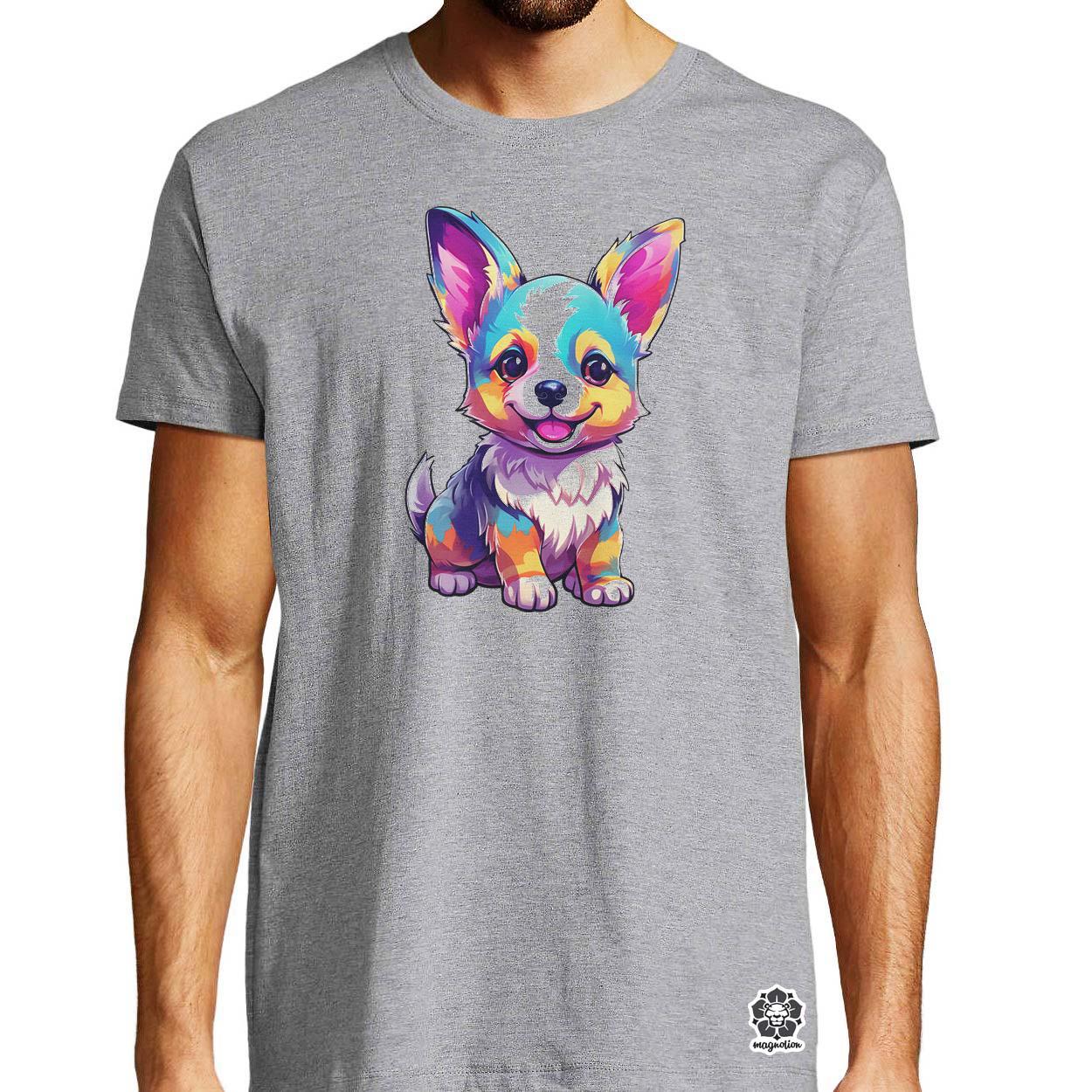Corgi kölyök v3 egyedi póló 