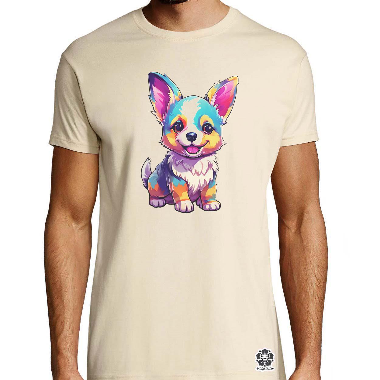 Corgi kölyök v3 egyedi póló 