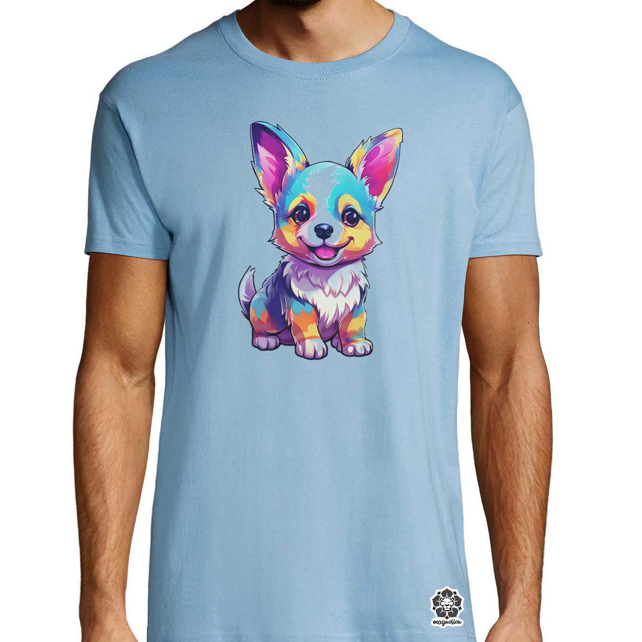 Corgi kölyök v3 egyedi póló 