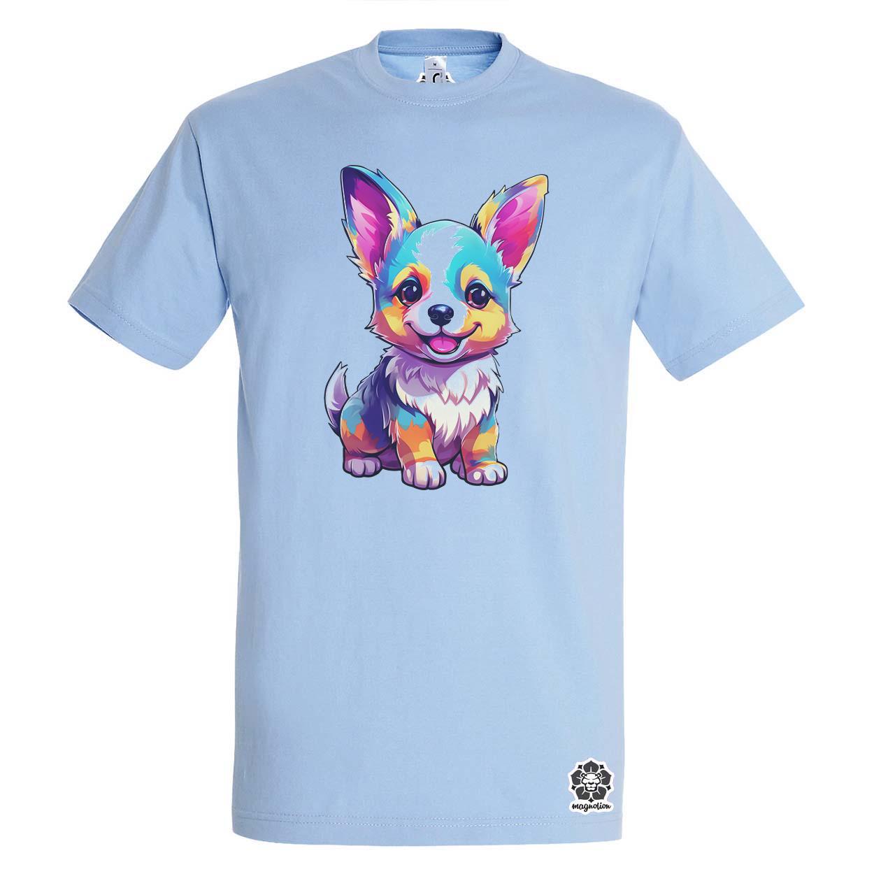 Corgi kölyök v3 egyedi póló 
