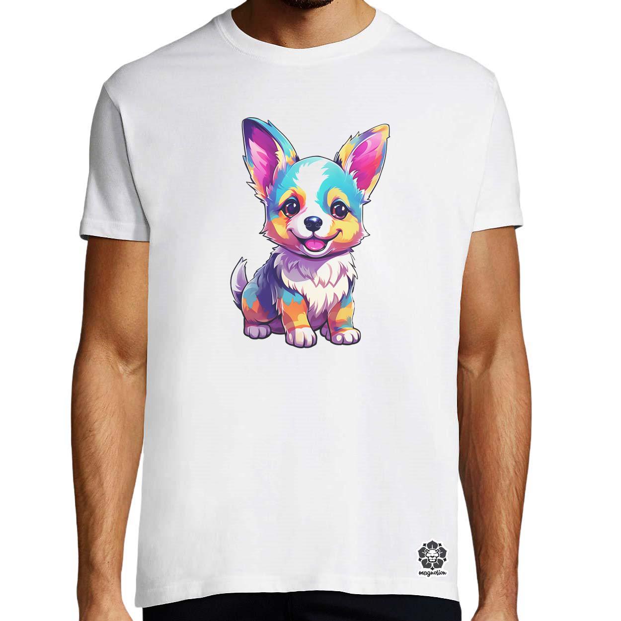 Corgi kölyök v3 egyedi póló 