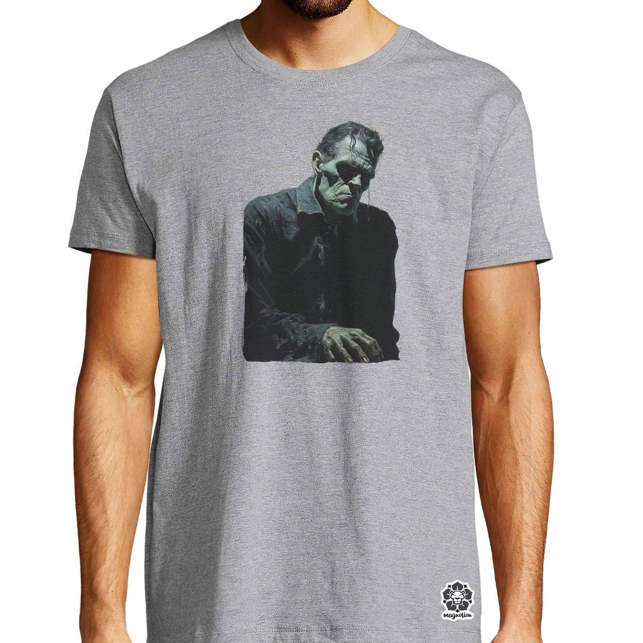 Frankenstein portré v1 egyedi póló 