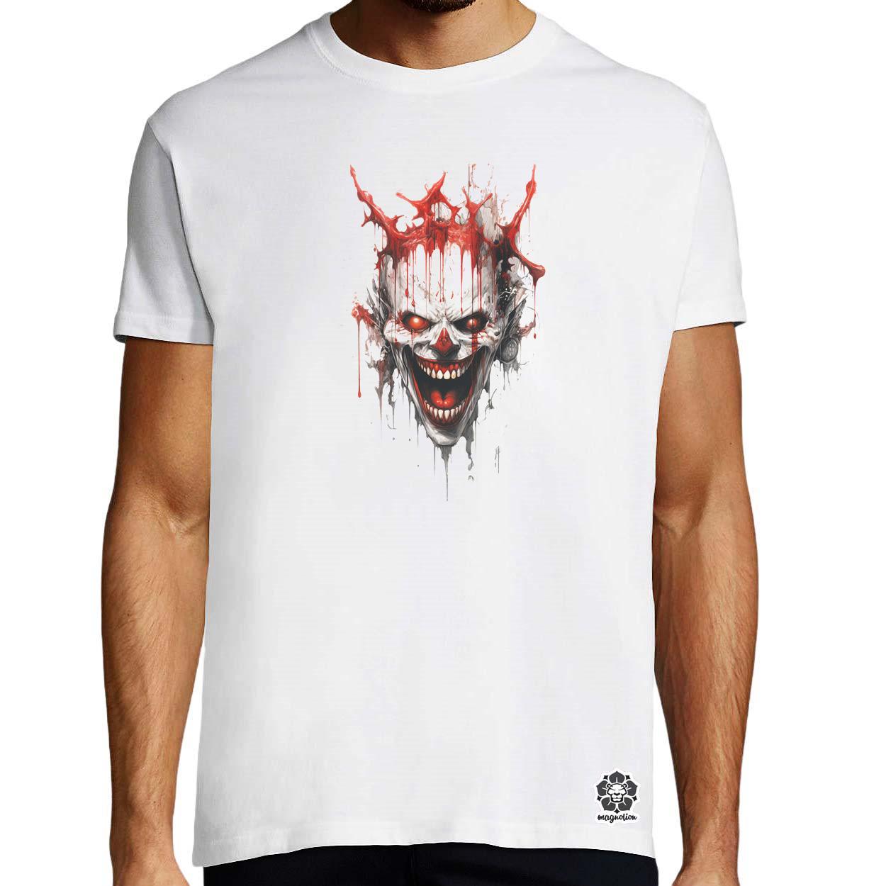Gothpunk bohóc v9 egyedi póló 
