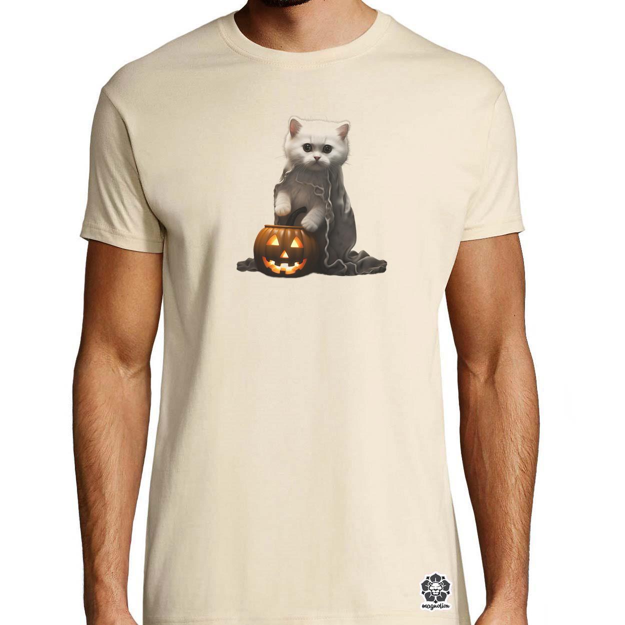 Halloween cicák v4 egyedi póló 