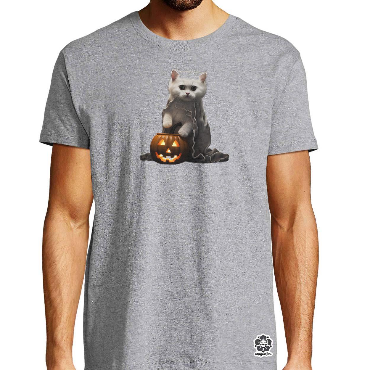 Halloween cicák v4 egyedi póló 