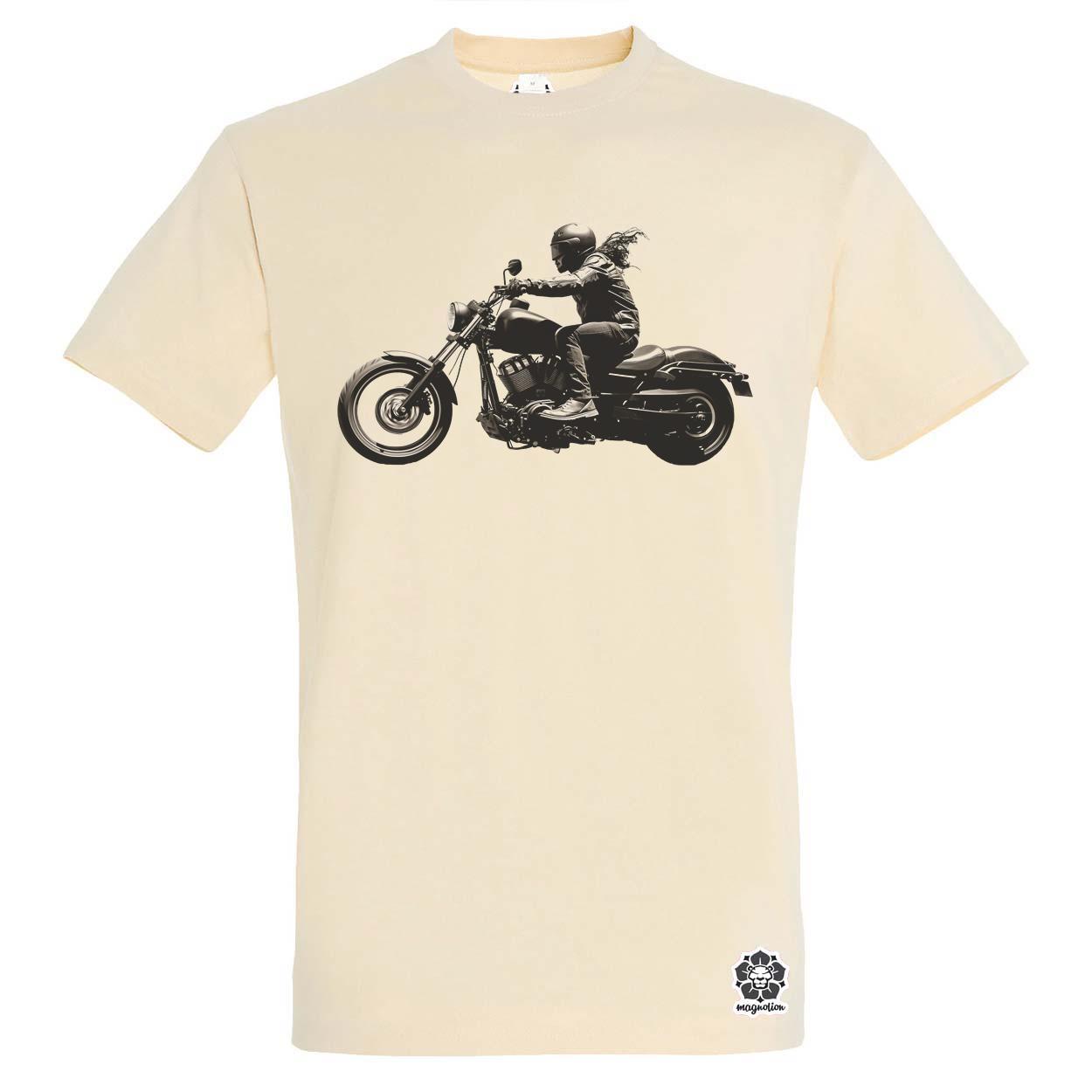 Harley Davidson Sportster rajz v3 egyedi póló 