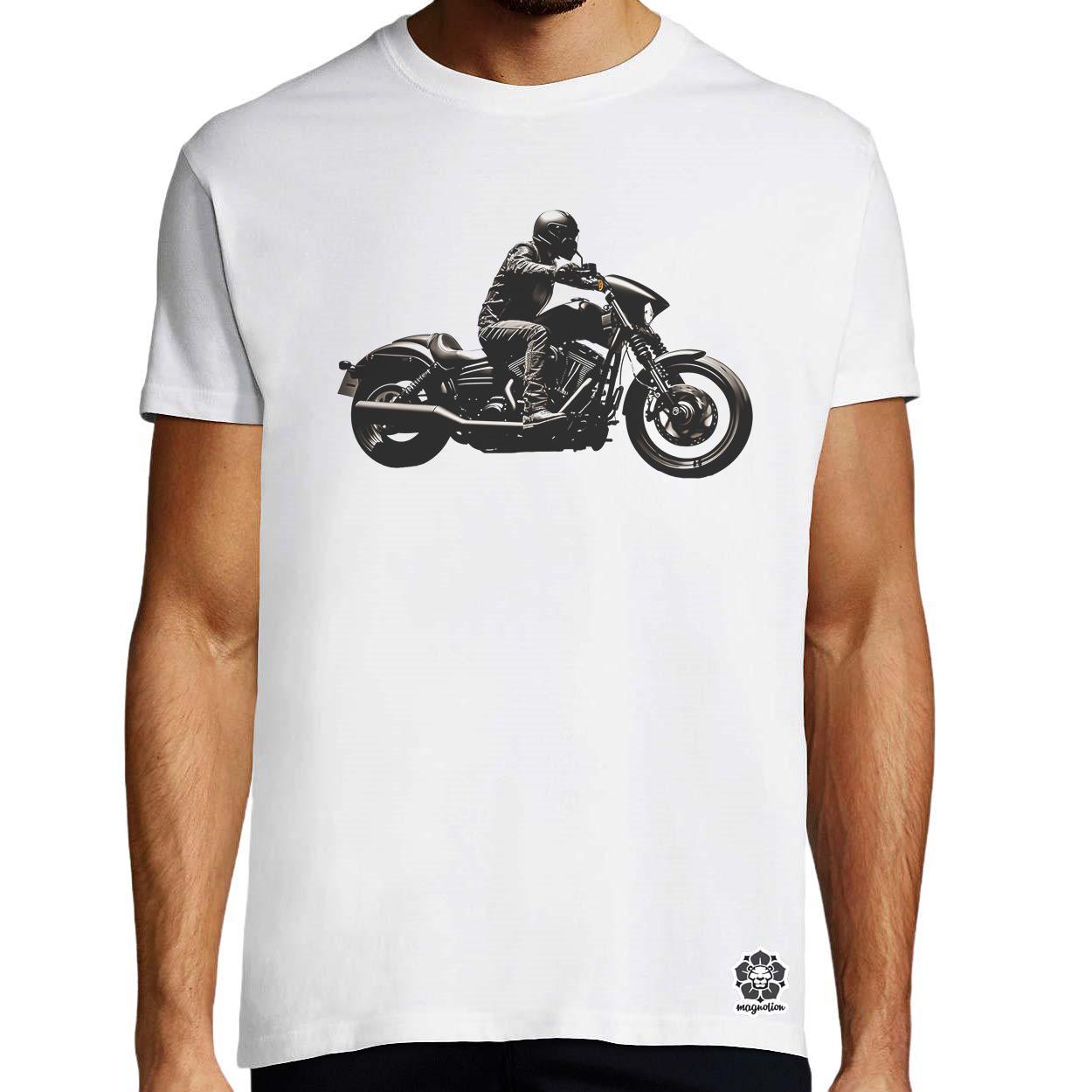 Harley Davidson Sportster rajz v4 egyedi póló 