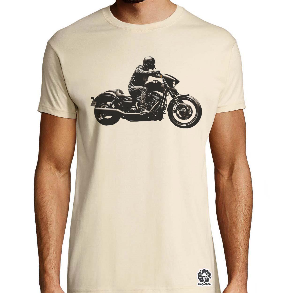 Harley Davidson Sportster rajz v4 egyedi póló 