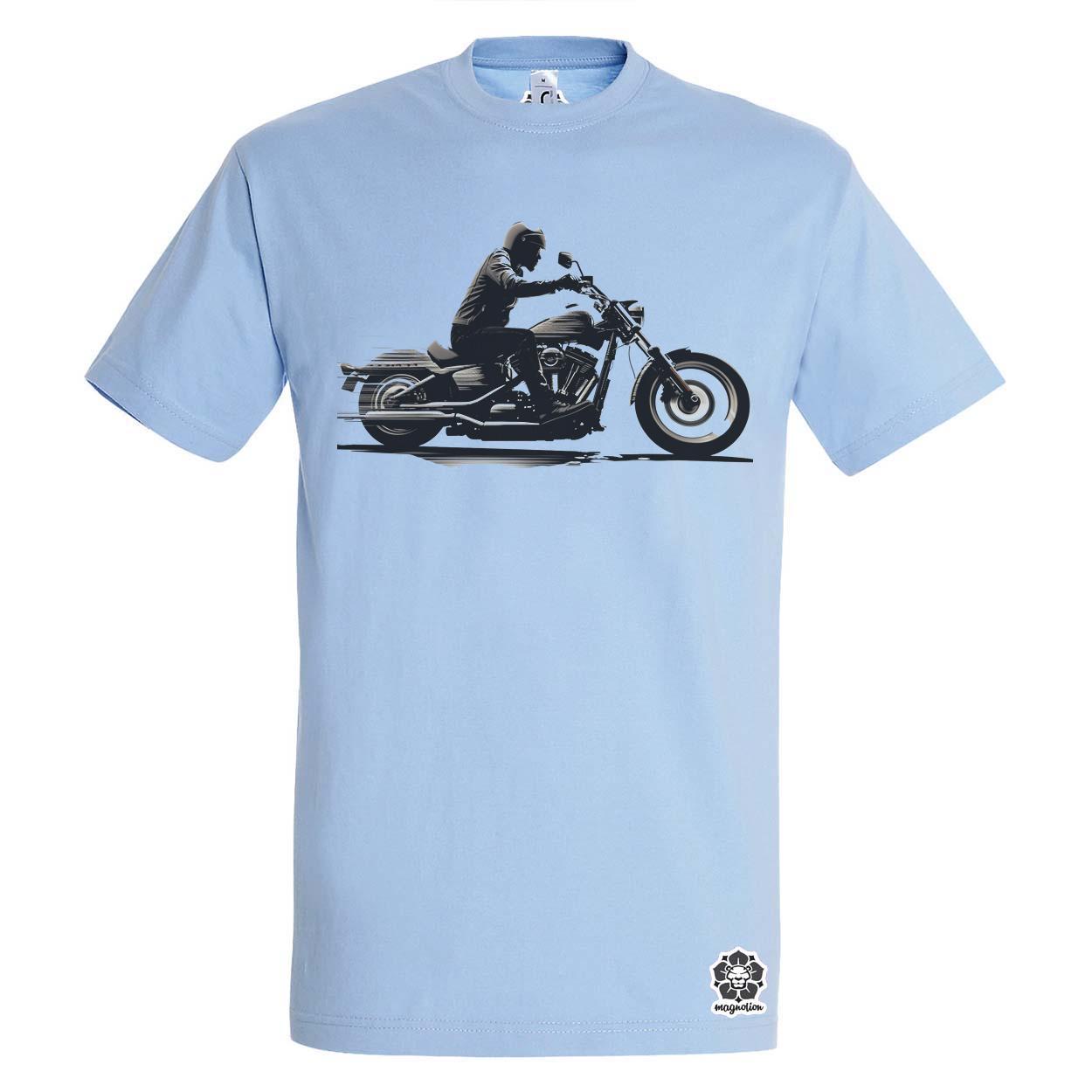 Harley Davidson Sportster rajz v6 egyedi póló 