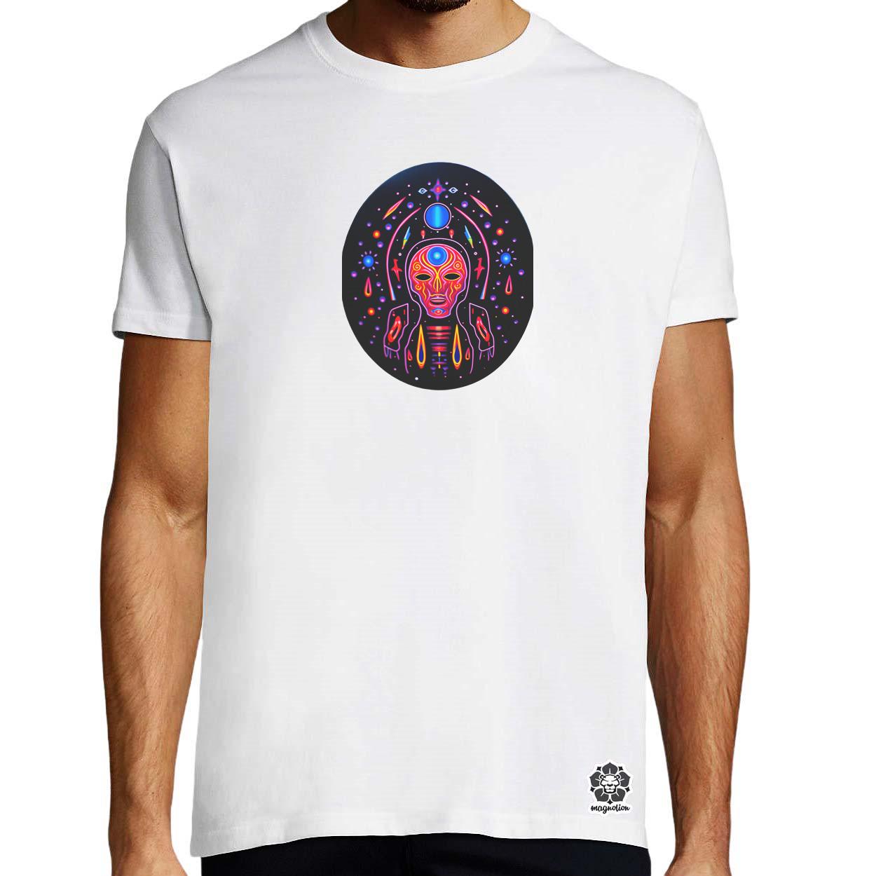 Huichol mágikus idegenek v3 egyedi póló 