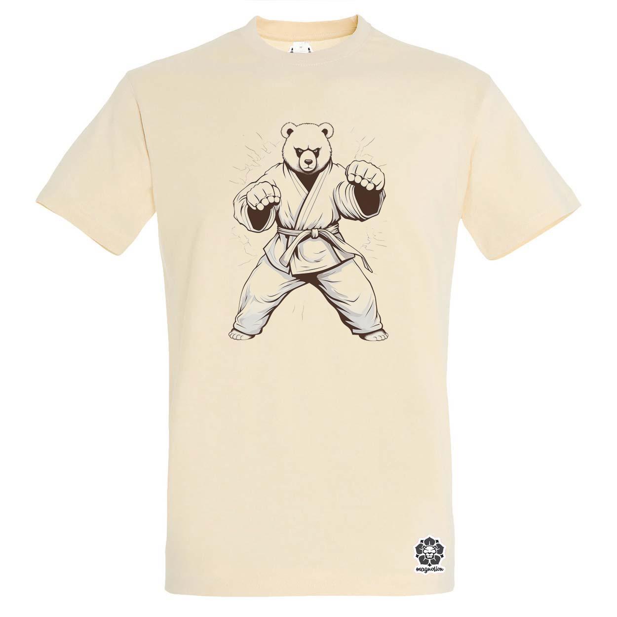 Karate maci v1 egyedi póló 