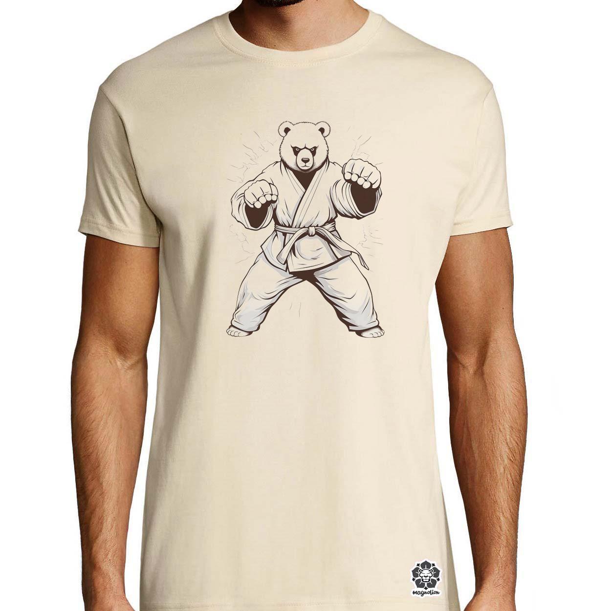 Karate maci v1 egyedi póló 