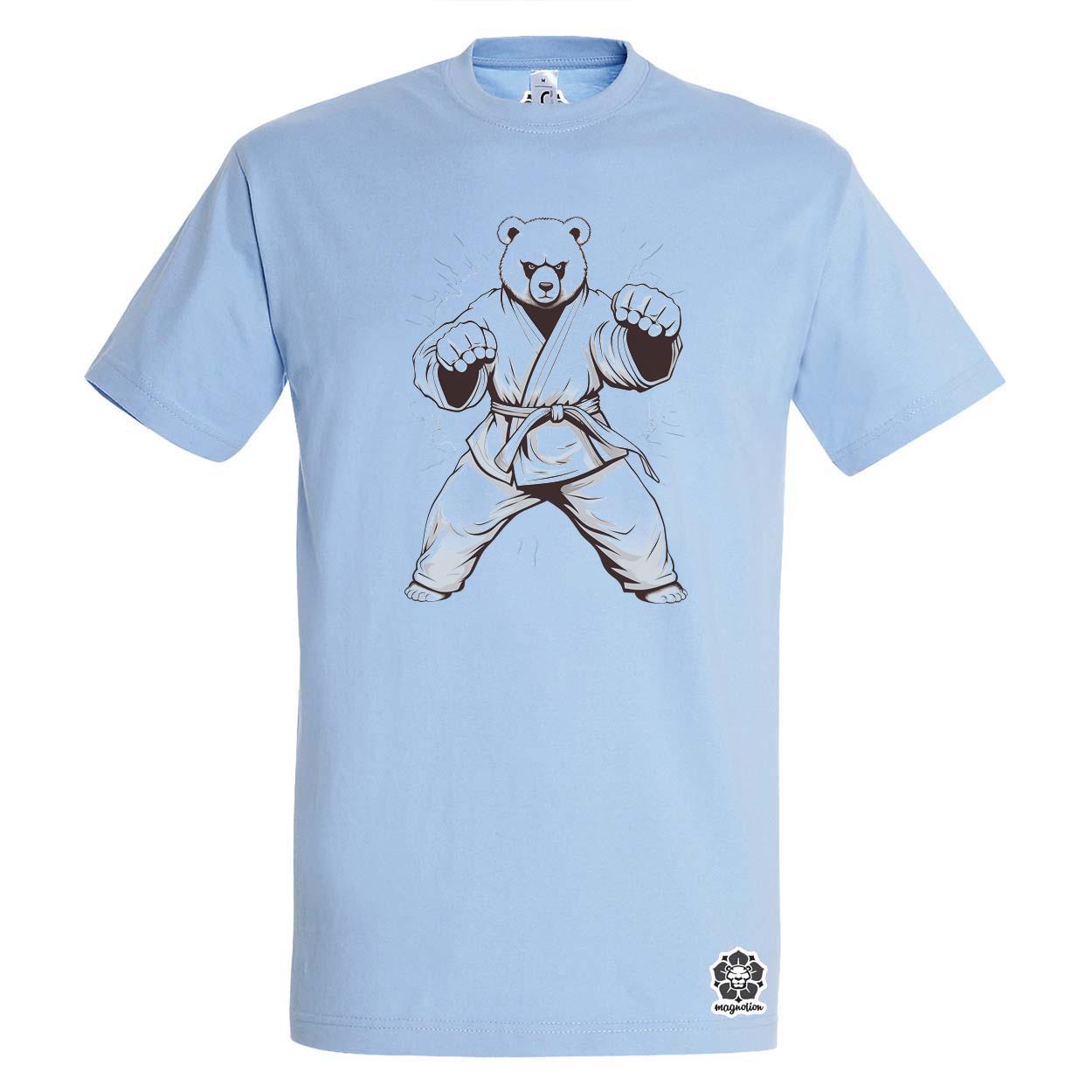 Karate maci v1 egyedi póló 