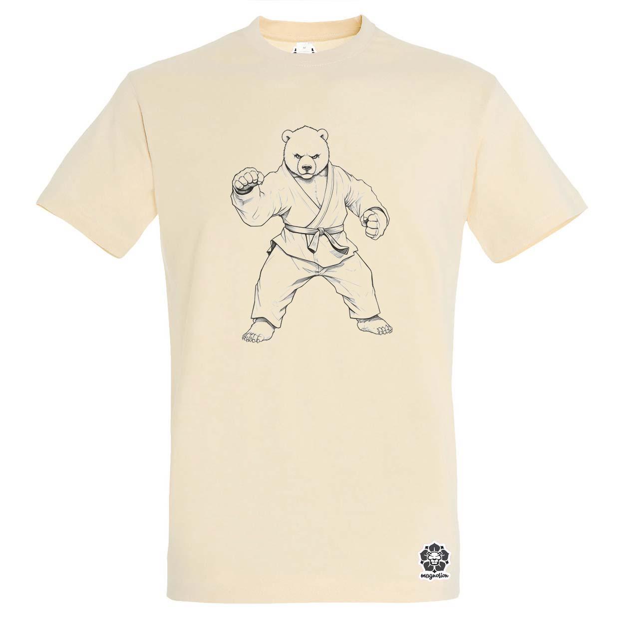 Karate maci v2 egyedi póló 