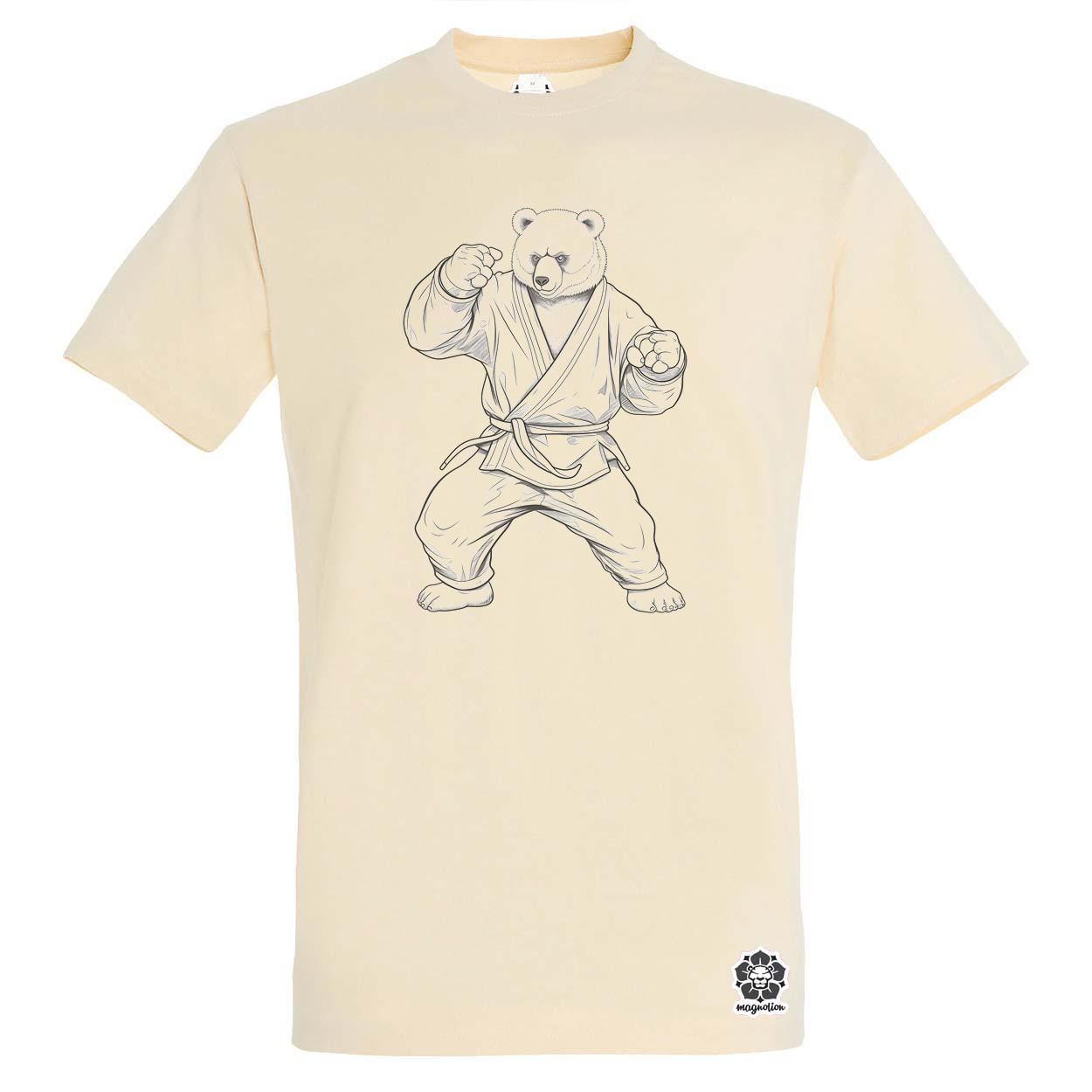 Karate maci v3 egyedi póló 