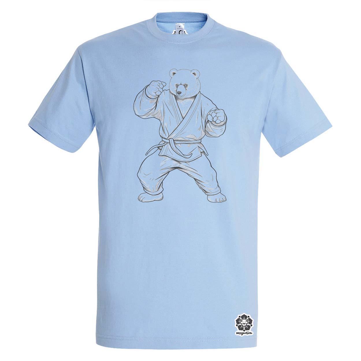 Karate maci v3 egyedi póló 
