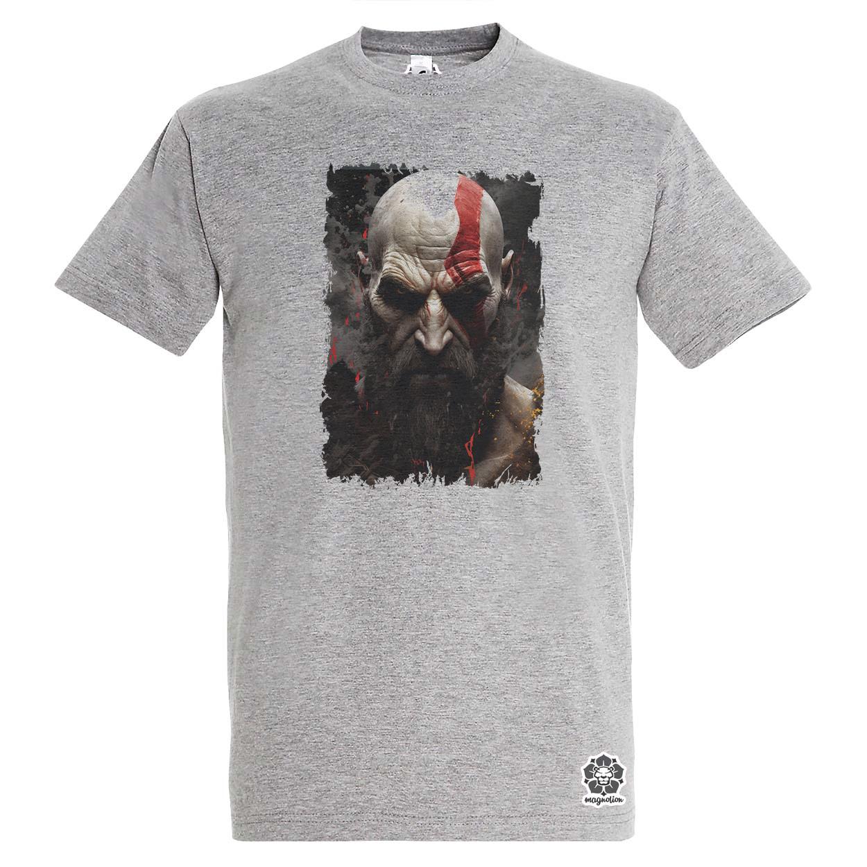 Kratos fanart v12 egyedi póló 