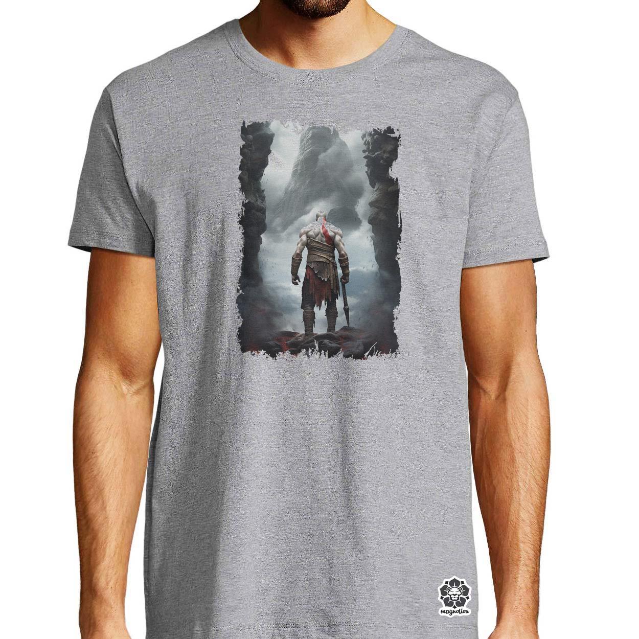 Kratos fanart v4 egyedi póló 