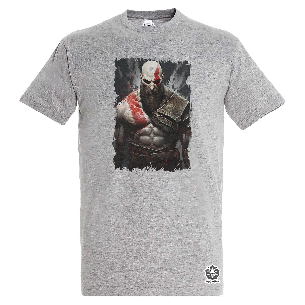 Kratos fanart v8 egyedi póló 