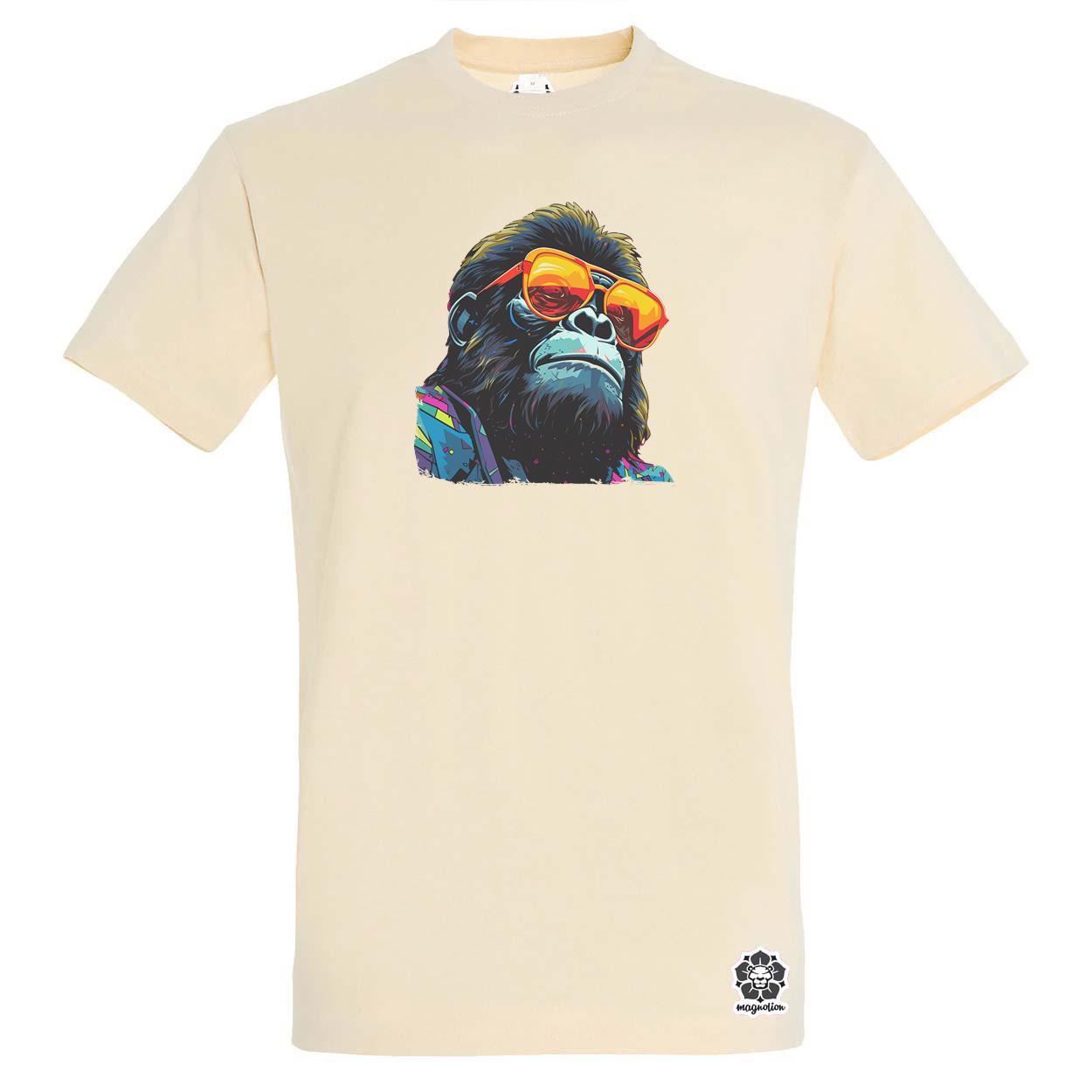 Laza gorilla v1 egyedi póló 