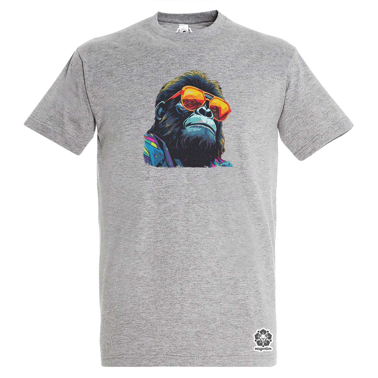Laza gorilla v1 egyedi póló 