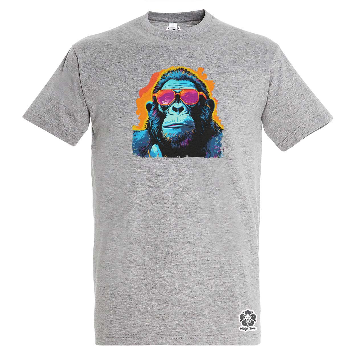 Laza gorilla v2 egyedi póló 