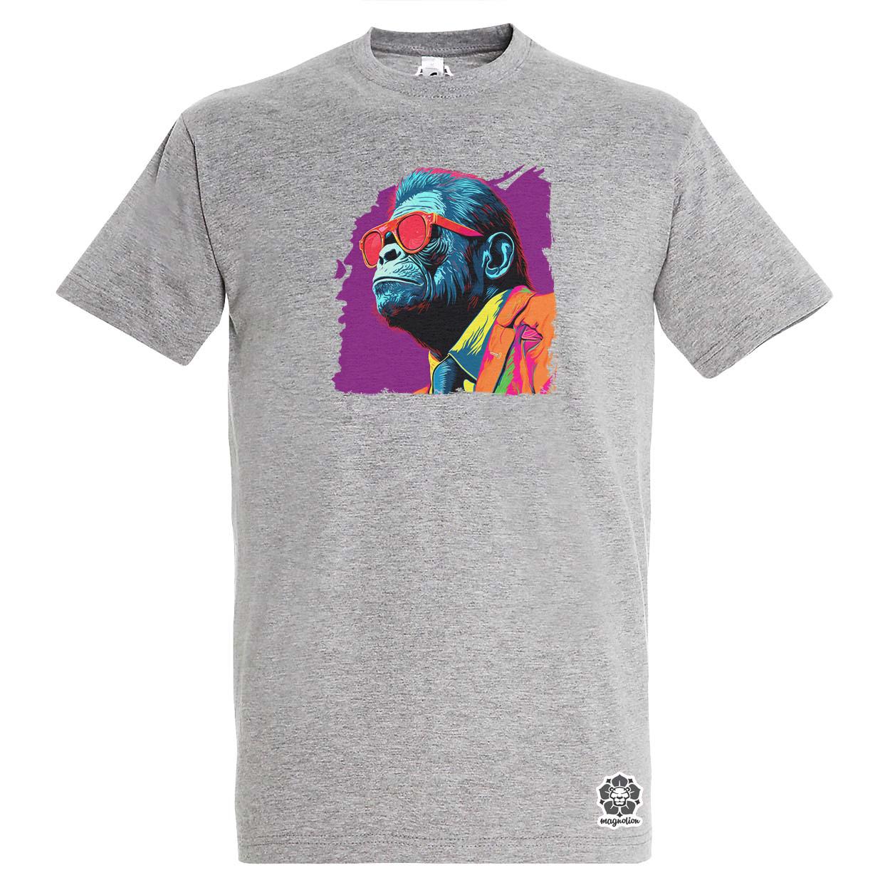 Laza gorilla v4 egyedi póló 