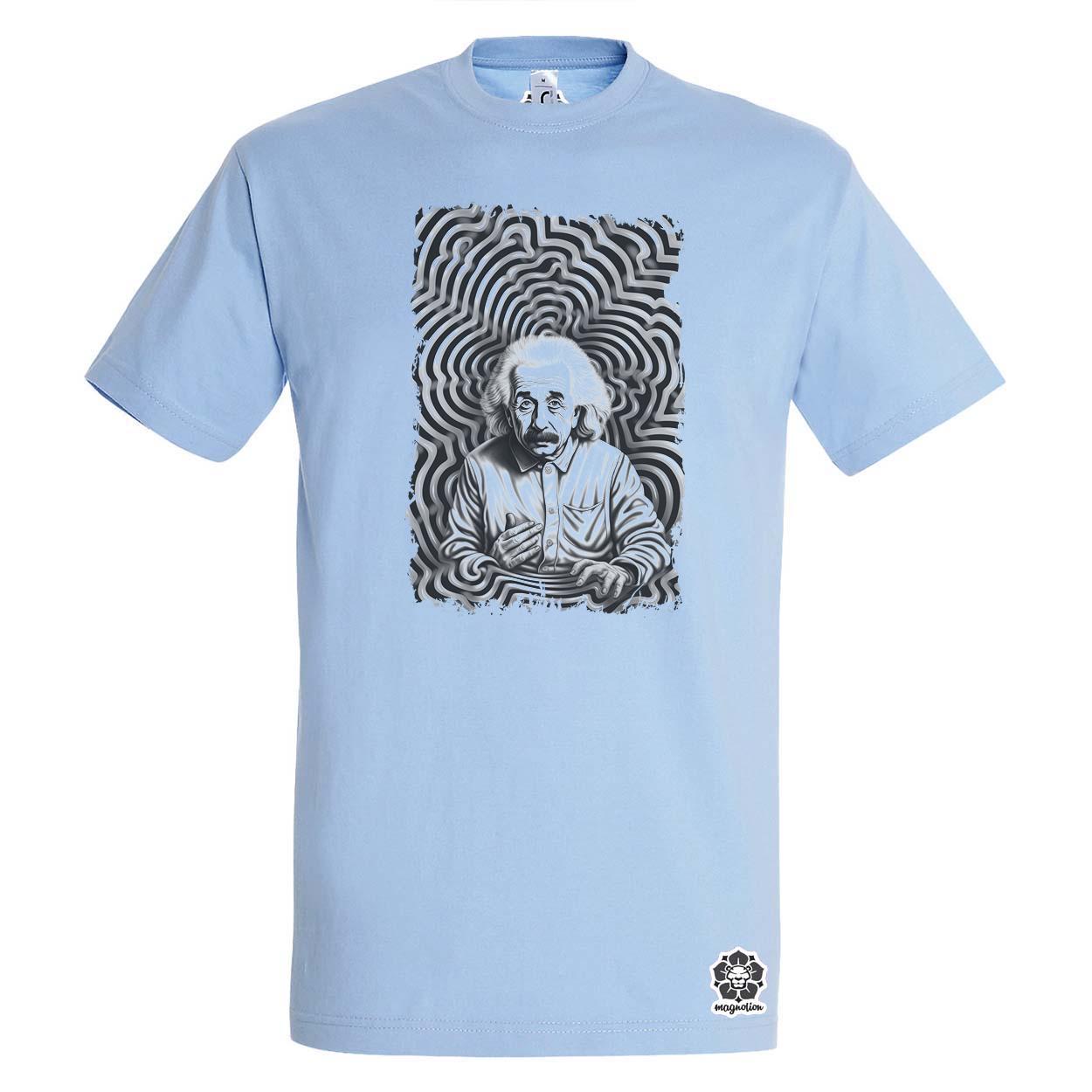 Pop art Einstein v16 egyedi póló 