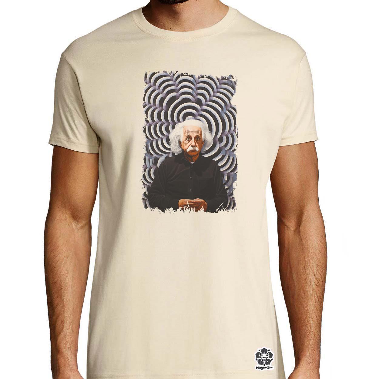 Pop art Einstein v19 egyedi póló 
