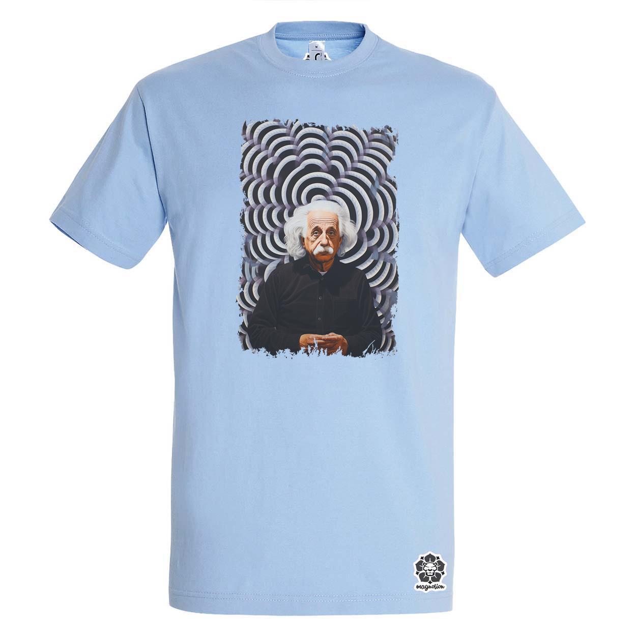 Pop art Einstein v19 egyedi póló 