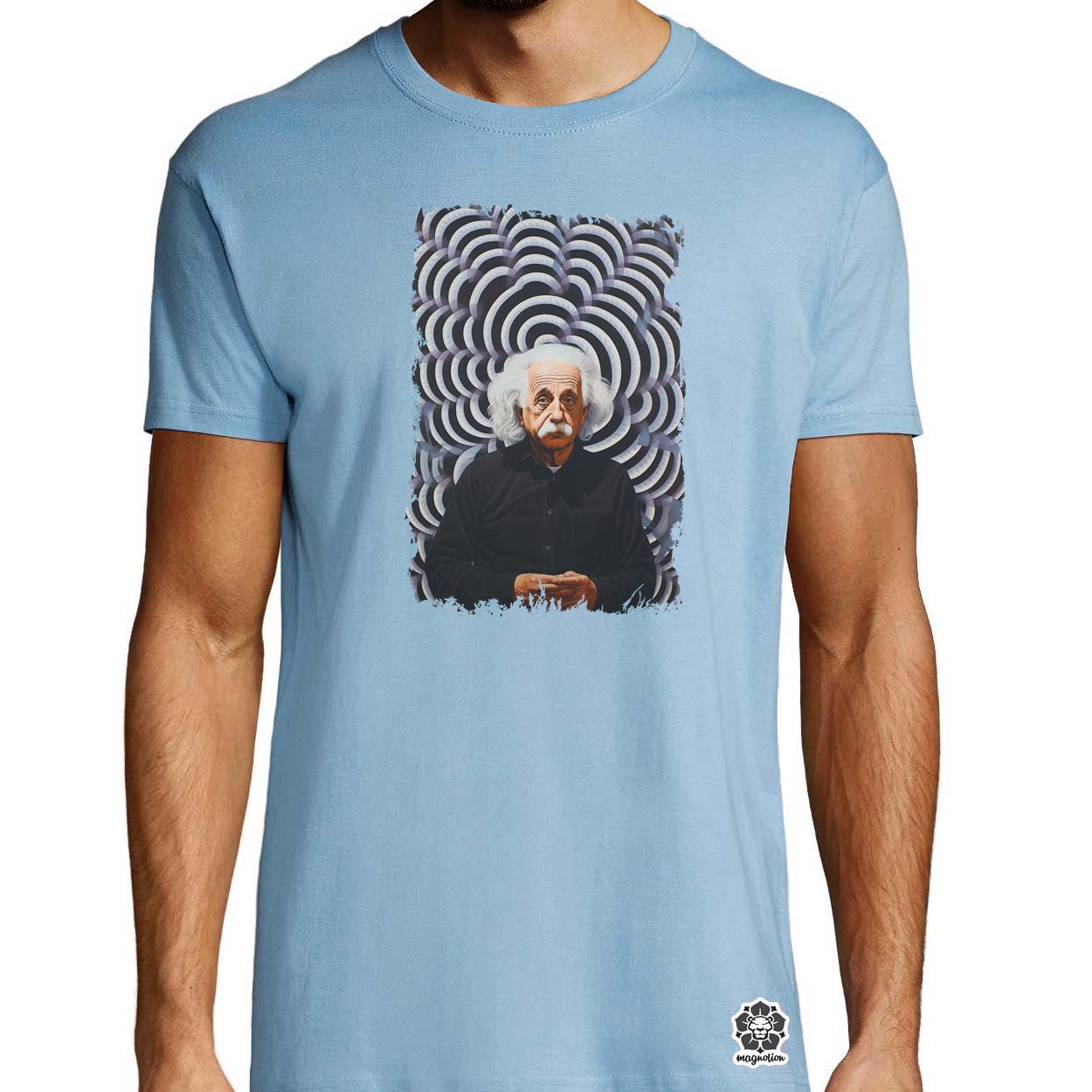 Pop art Einstein v19 egyedi póló 