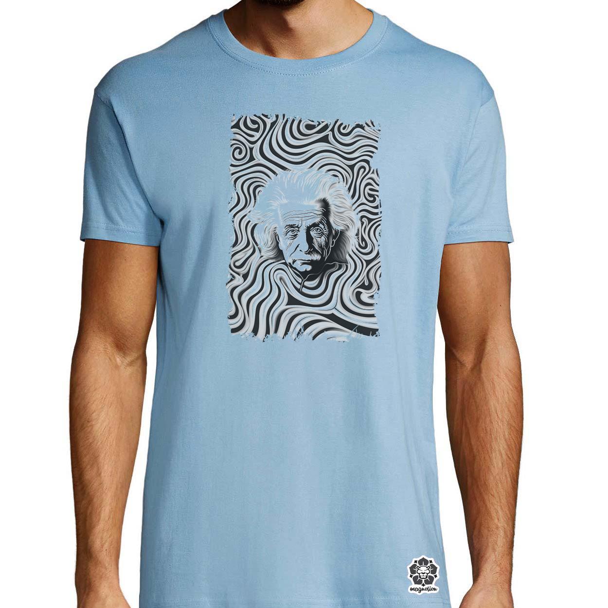 Pop art Einstein v20 egyedi póló 