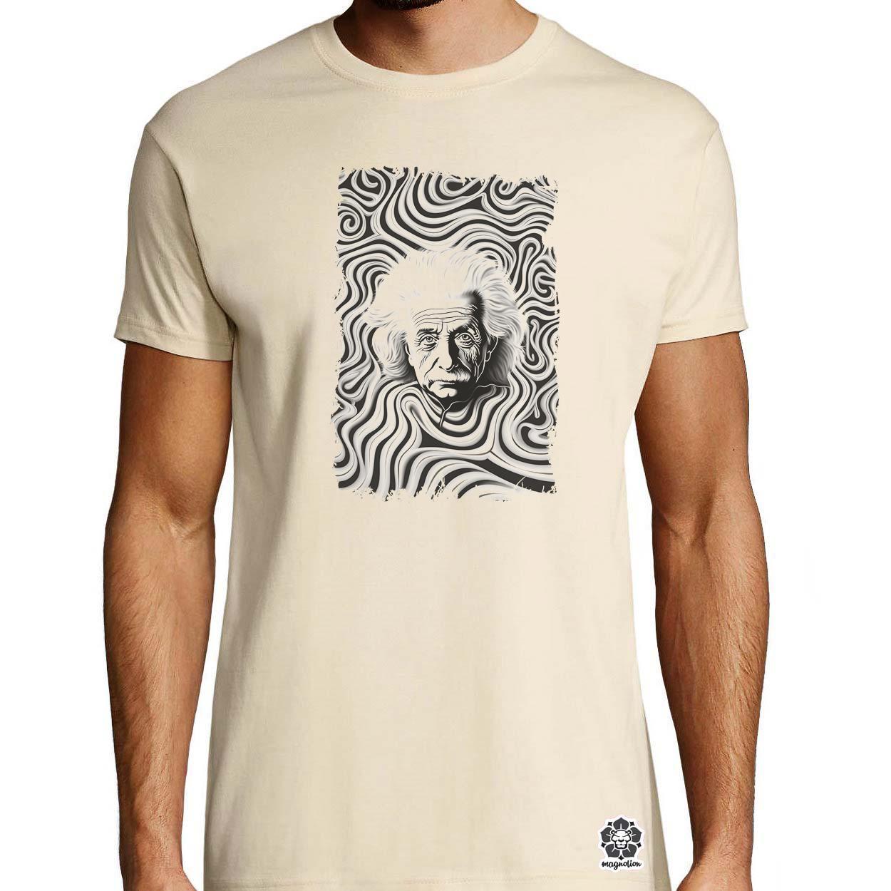Pop art Einstein v20 egyedi póló 
