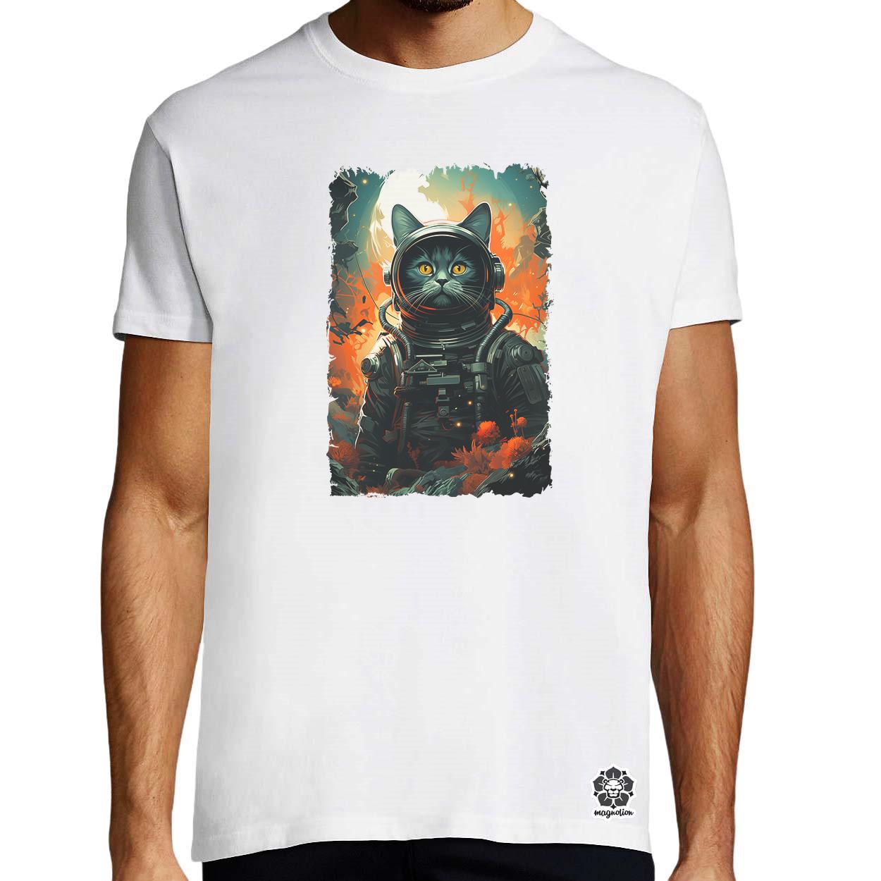 Retró sci-fi v23 egyedi póló 