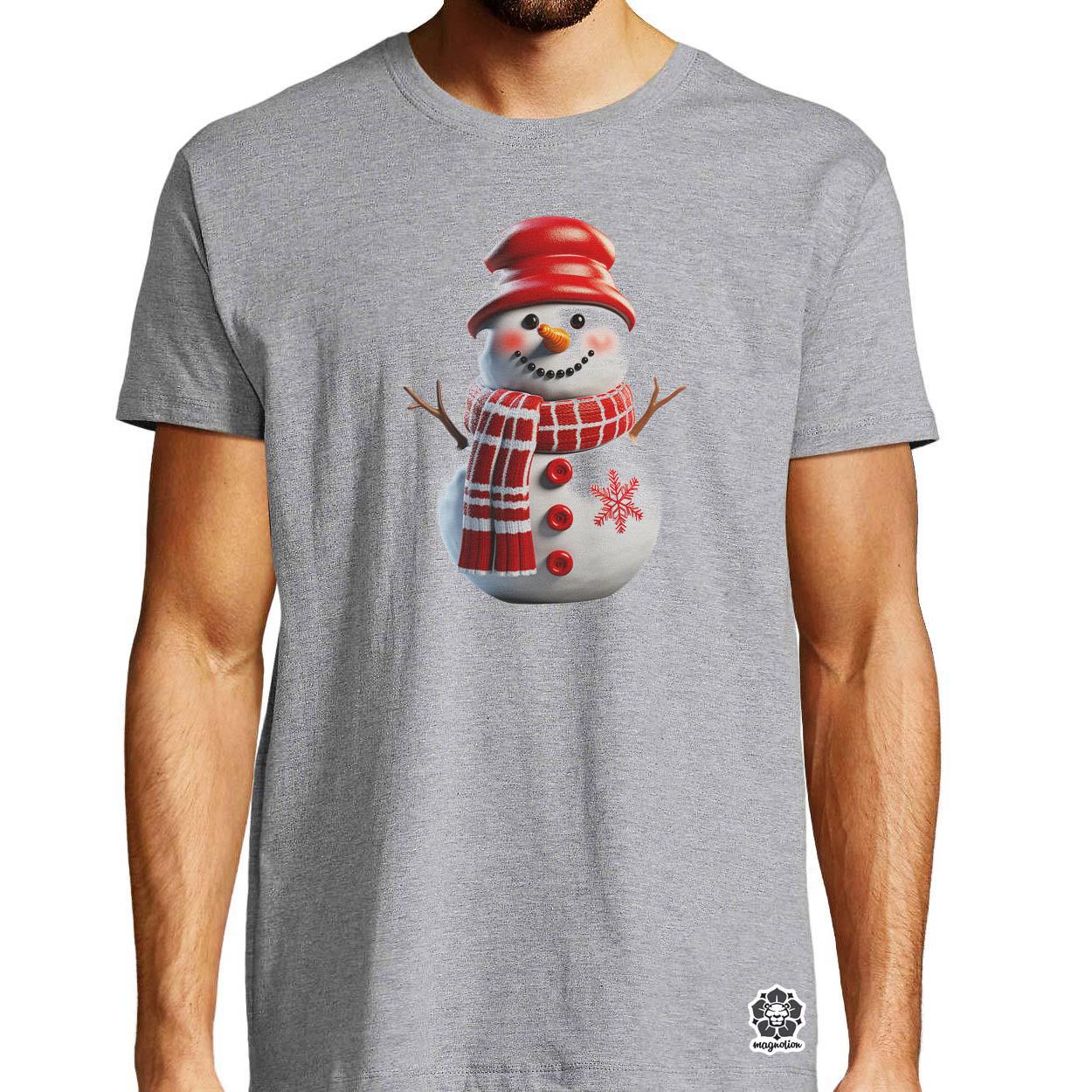 XMAS hóember v1 egyedi póló 