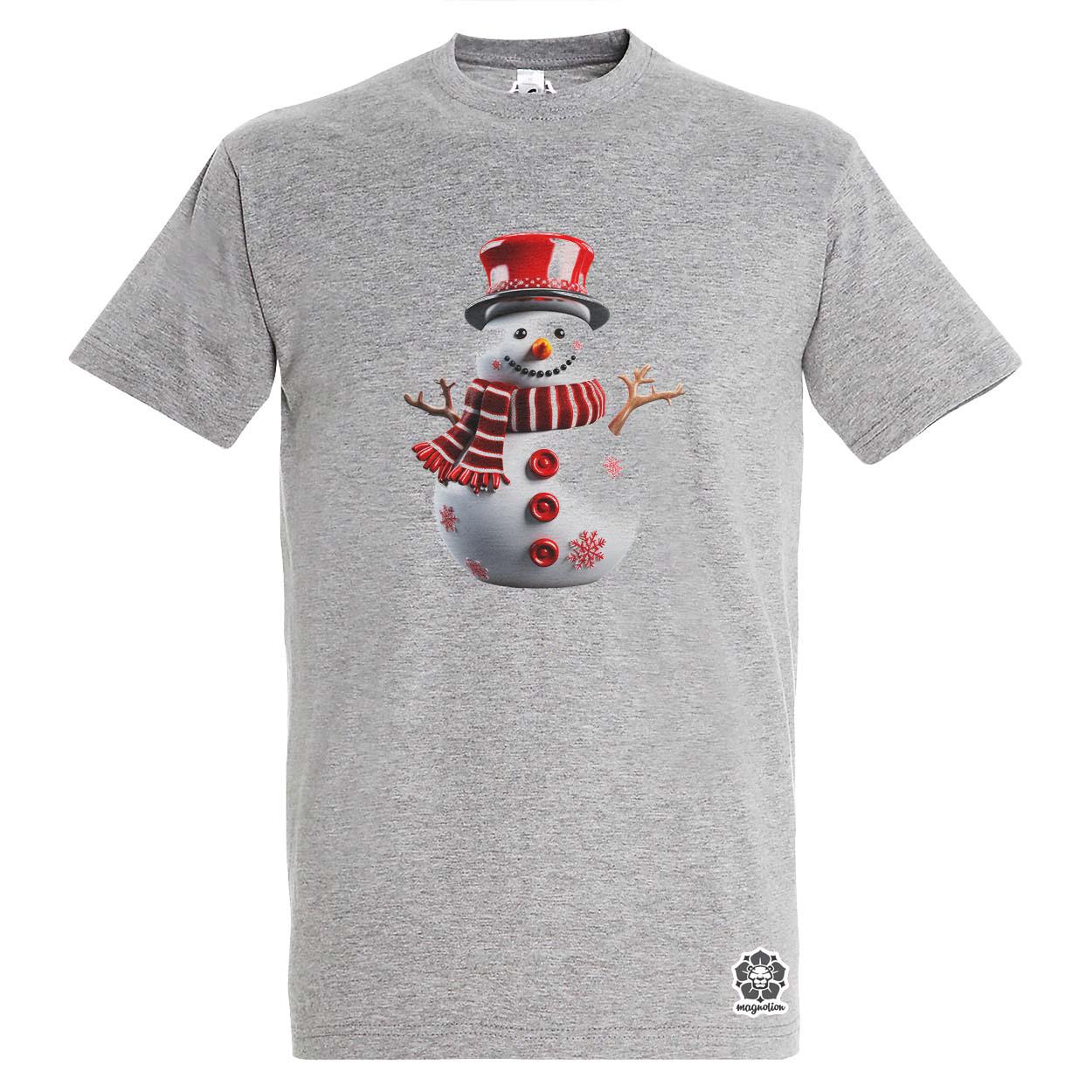 XMAS hóember v2 egyedi póló 