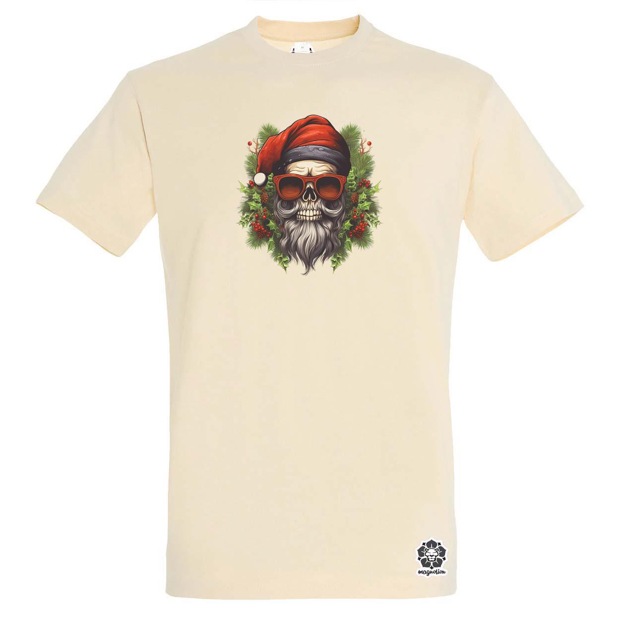 XMAS koponya v3 egyedi póló 