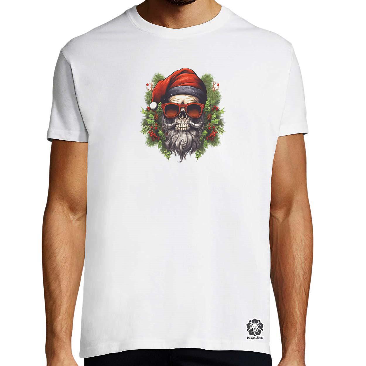 XMAS koponya v3 egyedi póló 